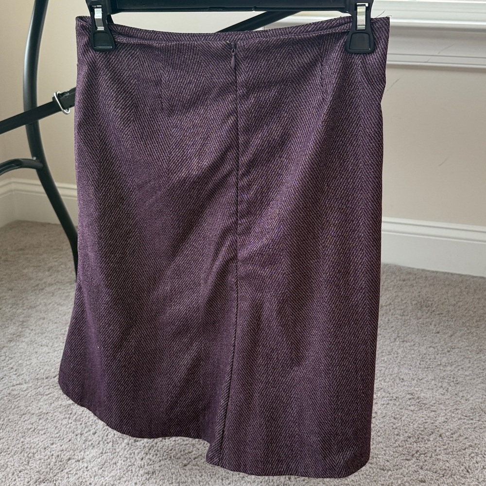 New York & Co Purple Skirt - Picture 3 of 6